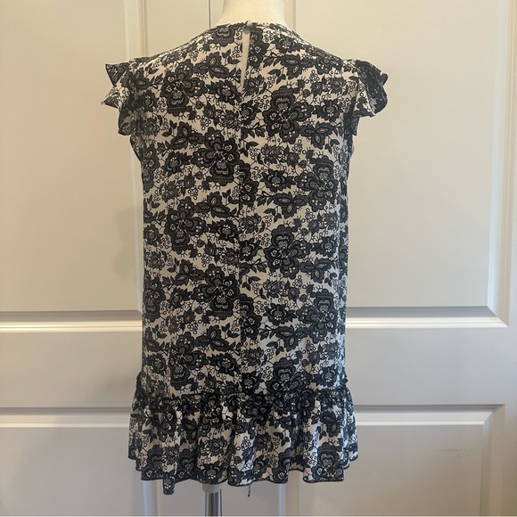 SCOOP NYC Boho Sleeveless Blouse XS - Picture 7 of 11